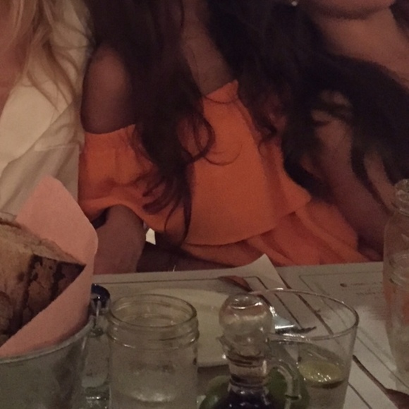 Otis & Maclain Revolve Senorita Top ORANGE Small - Picture 4 of 5